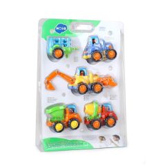 Jocuri copii Jucarii Bebe Bandai, SET 4 VEHICULE LA FERMA - autograf.ro