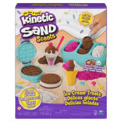 Jucarii WINFUN Giotto Spin Master, KINETIC SAND SET INGHETATA SI PRAJITURELE COLORATE SI PARFUMATE - autograf.ro