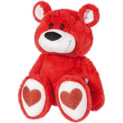 Jucarii Alpino Nice PLUSURI STIP, PLUS URSULET ANDRY BORDEAUX 45CM - autograf.ro