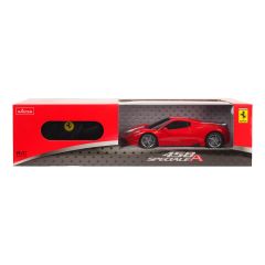 Jucarii WINFUN Rastar, MASINA CU TELECOMANDA FERRARI 458 SPECIALE ROSU CU SCARA 1 LA 24 - autograf.ro