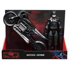 Masinute, tractoare si camioane de jucarie AS Spin Master, BATMAN FILM MOTOCICLETA LUI BATMAN SI FIGURINA BATMAN 30CM - autograf.ro