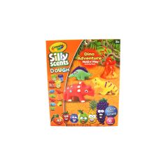 Jucarii CRAYOLA, CRAYOLA SILLY SCENTS SET MEDIU DINOZAUR CU ACCESORII - autograf.ro