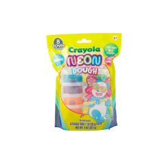 Jucarii CRAYOLA, CRAYOLA SILLY SCENTS NEON SET 8 BORCANASE PLASTELINA PARFUMATA - autograf.ro