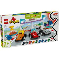 Lego Duplo, LEGO DUPLO ECHIPA F1: MASINI SI PILOTI DE CURSE 10445 - autograf.ro