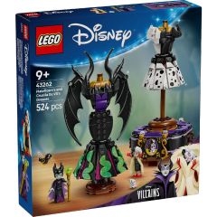 Lego Disney, LEGO DISNEY ROCHIILE LUI MALEFICENT SI CRUELLA DE VIL 43262 - autograf.ro