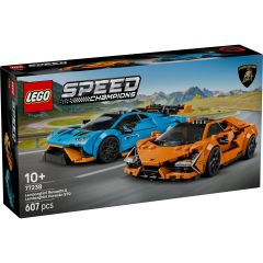 Lego Speed, LEGO SPEED CHAMPIONS LAMBORGHINI REVUELTO SI HURACAN STO 77238 - autograf.ro