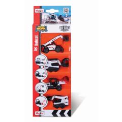 Jucarii MAISTO, MAISTO SET 4 UTILAJE BOBCAT - autograf.ro