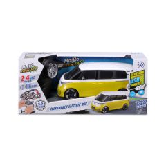 Jucarii MAISTO, MAISTO MASINUTA PREMIUM CU TELECOMANDA 2.4GHz VOLKSWAGEN ELECTRIC BUS SCARA 1 LA 24 - autograf.ro