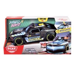 Jucarii WINFUN Giotto Simba Atomo Games, DICKIE MASINUTA RHYTHM PATROL CU SUNETE SI LUMINI 20CM - autograf.ro