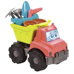 Jucarii Alpino Simba Carioca 4M, ECOIFFIER SET CAMION CU ACCESORII NISIP - autograf.ro