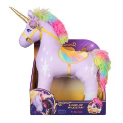 Jucarii WINFUN Giotto Spin Master, UNICORN ACADEMY UNICORNUL WILDSTAR DE PLUS LUMINOS 38CM - autograf.ro