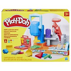 Jucarii bebelusi Imagine Station Mattel WINFUN Hasbro, PLAY DOH BANC DE LUCRU CU SCULE - autograf.ro