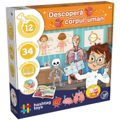 Jucarii VIVA TOYS, JOC EDUCATIV DESCOPERA CORPUL UMAN - autograf.ro