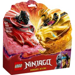 Lego Ninjago, LEGO NINJAGO PACHET DE LUPTA CU DRAGONI SPINJITZU 71826 - autograf.ro