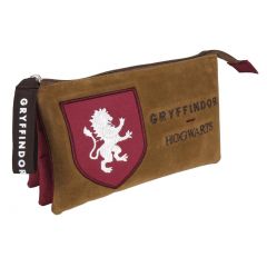 Penare fete, Penar Cerda Harry Potter Gryffindor cu 3 compartimente, 22x13x3 cm CE2102608 - autograf.ro