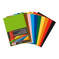 Raspundel Istetel, Carton color A4, 160g/mp - 250 coli/top, AURORA Raphael -  10 culori intense - autograf.ro