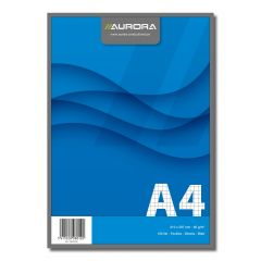 Blocnotes Aurora, Blocnotes capsat, A4, 100 file - 60g/mp, microperforatii, AURORA Office - dictando - autograf.ro