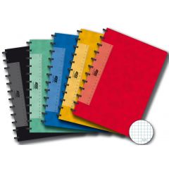 Caiete DELI Adoc, Caiet A4, 72 file - 90g/mp, coperta carton color embosat, AURORA Adoc - matematica - autograf.ro