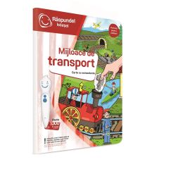 Raspundel Istetel, Raspundel Istetel, carte cu autocolante, Mijloace de transport - autograf.ro