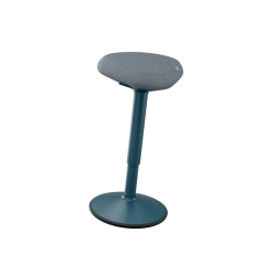 Leitz, Scaun ergonomic LEITZ Ergo, pozitie sezut/ in picioare, inaltime reglabila (57-82 cm), gri-carbune - autograf.ro
