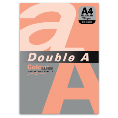 Raspundel Istetel Double A, Hartie color pentru copiator  A4,  75g/mp,  25coli/top, Double A - mov neon - autograf.ro