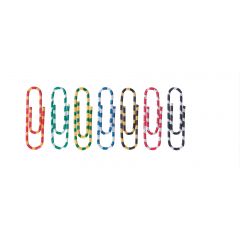 Raspundel Istetel, Agrafe colorate 50 mm, 100/cutie, ALCO Zebra - asortate - autograf.ro