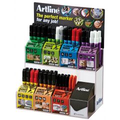 Artline, Display ARTLINE cu markere specializate pe industrii, 84 buc/display - autograf.ro
