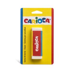 Raspundel Istetel Zip..it Artline Schneider Westcott Scrikss Llorens Carioca, Radiera dreptunghiulara, 1 buc/blister, CARIOCA - alba - autograf.ro