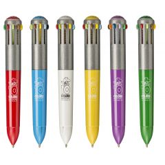 Raspundel Istetel, Pix cu 10 culori, corp gri/color, CARIOCA - autograf.ro