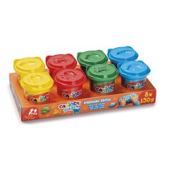 Art & Craft Nikidom Carioca, Plastilina, 2x4 culori x 150 gr./set, CARIOCA Baby - autograf.ro