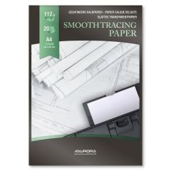 Alte articole din hartie cu destinatie speciala Aurora, Hartie calc A4 - 210 x 297mm, 20 file - 112g/mp, AURORA Raphael - pt. inkjet si laser - autograf.ro
