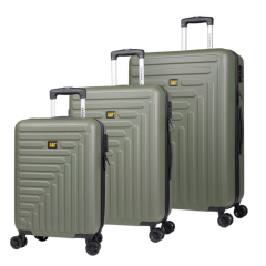 Caterpillar, Set 3 trollere CATERPILLAR Rockford, 35L, 59L, 92L, ABS - olive - autograf.ro