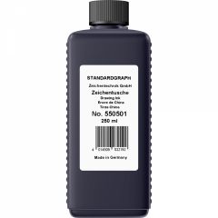Instrumente proiectare Standardgraph, Tus 250 ml Maxi Standardgraph Black - autograf.ro