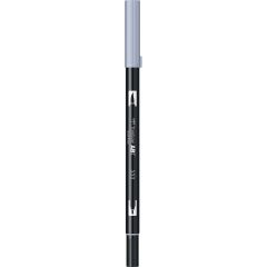 Markere Tombow, Marker Dual Brush Watercoloring Tombow ABT 553 Mist Purple - autograf.ro