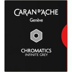 Cerneala, patroane si rezerve GRAF VON FABER-CASTELL Caran dAche, Set 6 Cartuse Standard Size International Caran dAche Chromatics Infinite Grey - autograf.ro