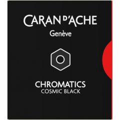 Cerneala, patroane si rezerve GRAF VON FABER-CASTELL Caran dAche, Set 6 Cartuse Standard Size International Caran dAche Chromatics Cosmic Black - autograf.ro