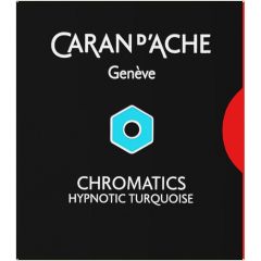 Cerneala, patroane si rezerve KOH-I-NOOR Caran dAche, Calimara 50 ml Caran dAche Chromatics Hypnotic Turqoise - autograf.ro