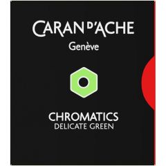 Cerneala, patroane si rezerve GRAF VON FABER-CASTELL Caran dAche, Set 6 Cartuse Standard Size International Caran dAche Chromatics Delicate Green - autograf.ro