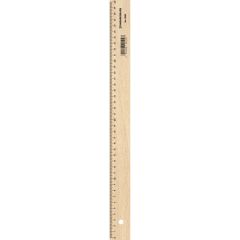 Produse pentru geometrie, desen tehnic Standardgraph, Rigla plata lemn cu insertie otel Standargraph Timber 40 cm - autograf.ro