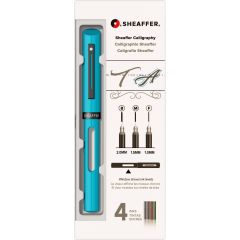 Raspundel Istetel Leitz Epene Kaloo KOH-I-NOOR Sheaffer Edtech Adoc Nikidom Roller Atomo Games, Set Caligrafie Sheaffer Mini Calligraphy 1.0 - 1.5 - 2.0 Blue CT - autograf.ro