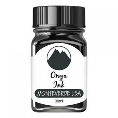 Cerneala, patroane si rezerve Monteverde USA, Calimara 30 ml Monteverde USA Gemstone Onyx - autograf.ro