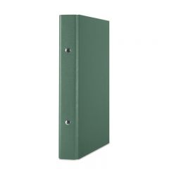 Caiete mecanice Donau, Caiet mecanic A5, plastifiat PP, 2 inele - D20mm, DONAU - verde - autograf.ro