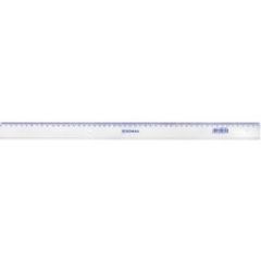 Rigle, echere, raportoare, seturi, Rigla din plastic transparent, 50cm, DONAU - autograf.ro