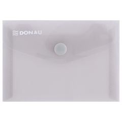 Raspundel Istetel, Mapa PP protectie documente A7 landscape, inchidere cu capsa, 10/set, DONAU - fumuriu - autograf.ro