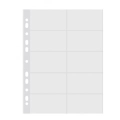 Raspundel Istetel, Folie protectie pentru 20 carti de vizita, 120 microni, 10/set, DONAU - cristal - autograf.ro
