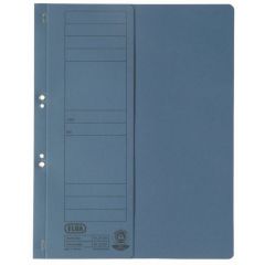 Dosare, mape si folii Elba, Dosar carton cu capse 1/2  ELBA Smart Line - albastru - autograf.ro
