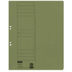 Dosare, mape si folii Elba, Dosar carton cu capse 1/2  ELBA Smart Line - verde - autograf.ro