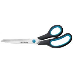 Cuttere si foarfeci Standardgraph Westcott, Foarfeca otel, 24.7 cm, cu rubber grip, WESTCOTT Easy Grip - 10 ani garantie - autograf.ro