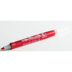 Artline, Marker ARTLINE Decorite, varf rotund 1.0mm - rosu - autograf.ro