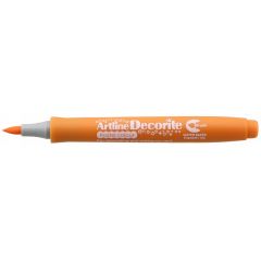 Raspundel Istetel, Marker ARTLINE Decorite, varf flexibil (tip pensula) - portocaliu pastel - autograf.ro
